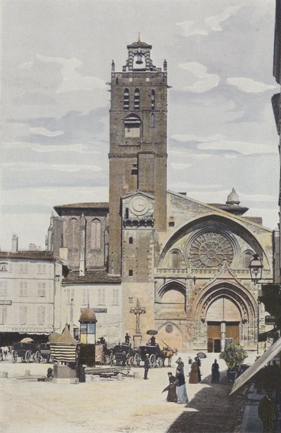 Toulouse, kostel Saint-Etienne, fasáda O od French Photographer