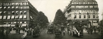 Doprava v Paříži, Francie, počátek 20. století od French Photographer