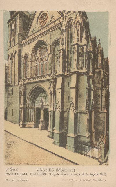 Vannes, katedrála St Pierre od French Photographer