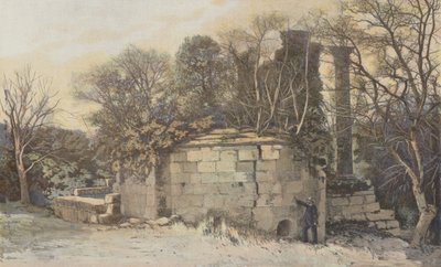 Vernegues, ruiny kaple Saint-Cesaire a chrám Maison-Basse od French Photographer