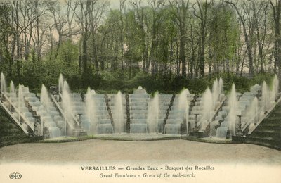 Versailles, Grand Eaux, Grove Of Rockeries od French Photographer