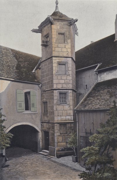 Vesoul, věžička Rue des Boucheries od French Photographer