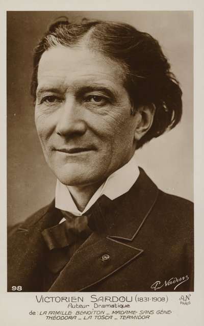Victorien Sardou (1831-1908), francouzský dramatik od French Photographer