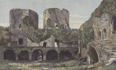 Villandraut, zámek, strana nádvoří od French Photographer