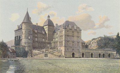 Vizille, Chateau de Lesdiguieres, Pohled do parku od French Photographer
