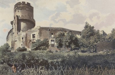 Volvic, bývalý zámek Tournoel, přehled od French Photographer