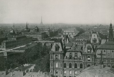 Pohled ze St Gervas, Sedm mostů (fotoryt) od French Photographer