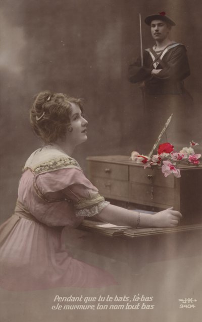 Zatímco bojuješ, šeptám tvé jméno (zabarvená fotografie) od French Photographer