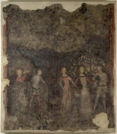 A Carole, kolem 1380-90 od French School