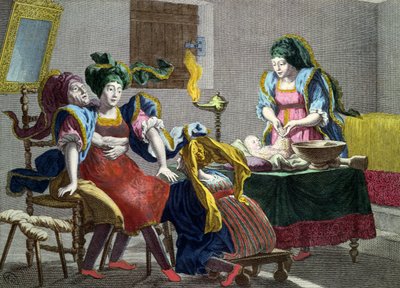 Rodící Řeka ze souostroví, 2. polovina 18. století od French School