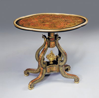 Příležitostný stůl Napoleon III "Boulle", polovina 19. století od French School