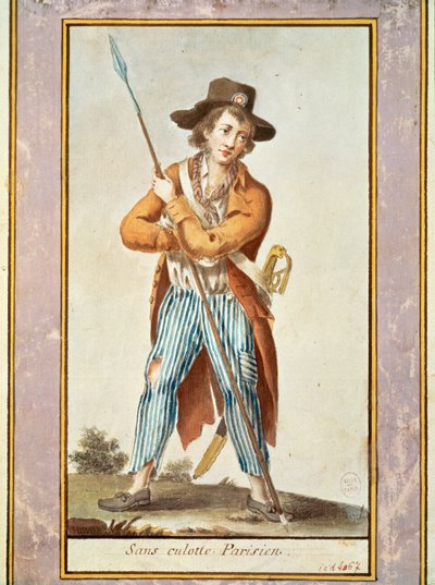 Pařížský sansculotte od French School