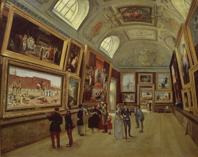 Obrazová galerie v Musée du Luxembourg, 1883-85 od French School