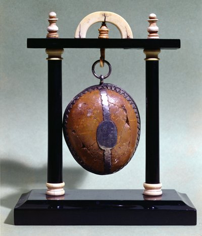 Bezoár na stojanu, 1651 od French School