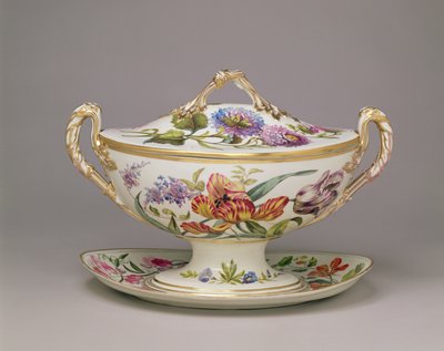 Krytá mísa (porcelán) od French School
