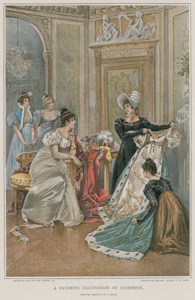 Oblíbené povolání Josephine od French School