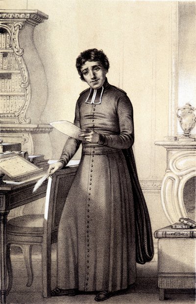 Abbe Emmanuel Joseph Sieyes - in "Galerie historique de la Revolution francaise" by Albert Maurin od French School