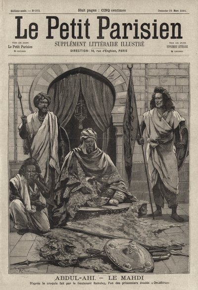Abdalláhí ibn Muhammad, nástupce Mahdího, islámského vládce Súdánu od French School