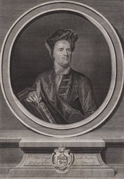 Abel Boyer , francouzský lexikograf a spisovatel od French School