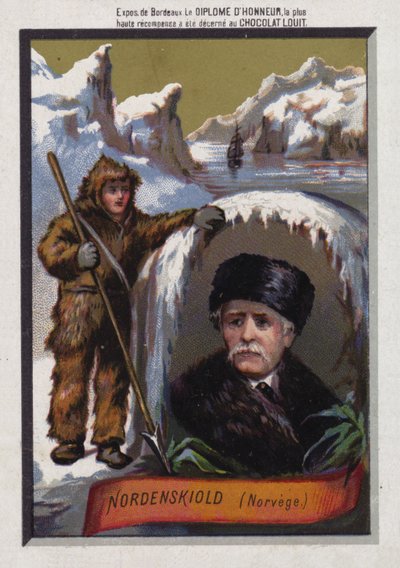 Adolf Erik Nordenskiold, finsko-švédský arktický průzkumník od French School