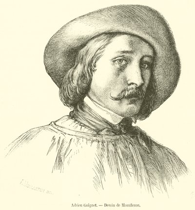 Adrien Guignet (rytina) od French School