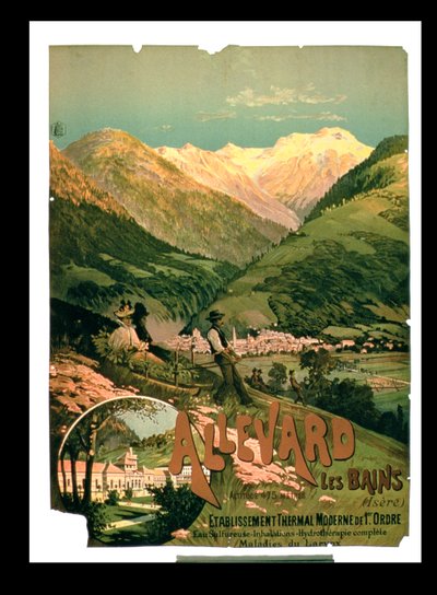 Reklama pro Allevard Les Bains, Isere od French School