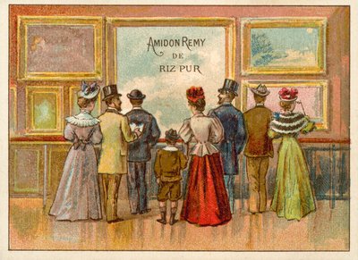 Reklama na Amidon Remy de Riz Pur (chromolitho) od French School