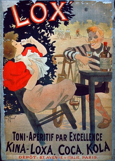 Reklama pro Lox, Toni-Aperitif Par Excellence, Paříž od French School