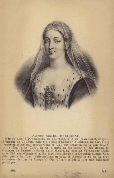 Agnes Sorel od French School