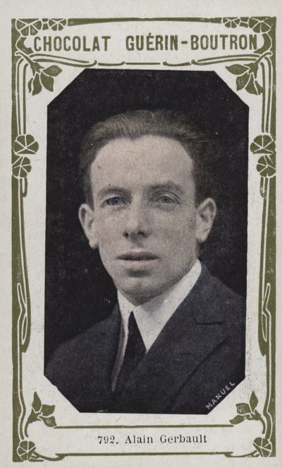 Alain Gerbault (barevná fotografie) od French School