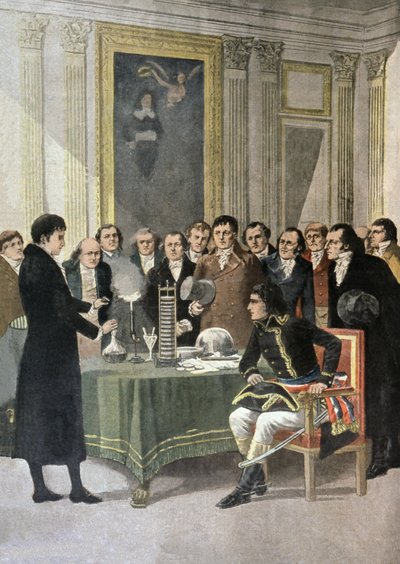 Alessandro Volta od French School
