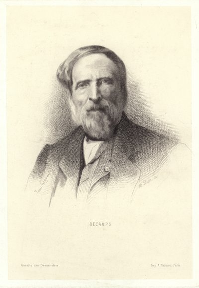 Alexandre-Gabriel Decamps , francouzský malíř od French School