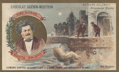 Alexandre Dumas (1802-1870), francouzský spisovatel, autor románu „Hrabě Monte Cristo“ (1845-1846) od French School