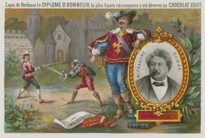 Alexander Dumas (1803-1870) od French School