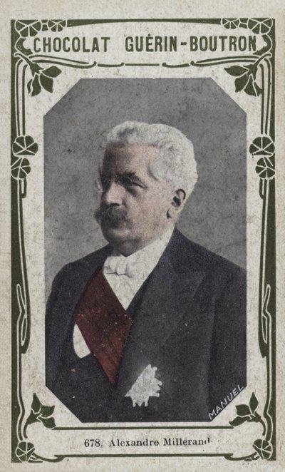 Alexandre Millerand (barevná fotografie) od French School
