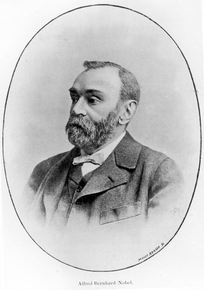 Alfred Bernhard Nobel od French School