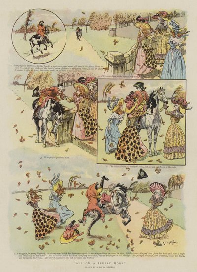 Vše za svěžího rána (chromolitho) od French School