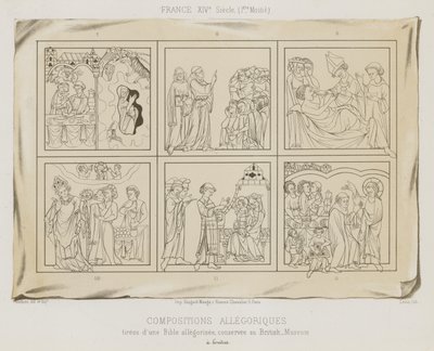 Alegorické skladby od French School