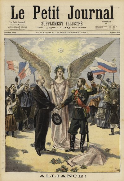 Aliance mezi Francií a Ruskem, 1897 od French School