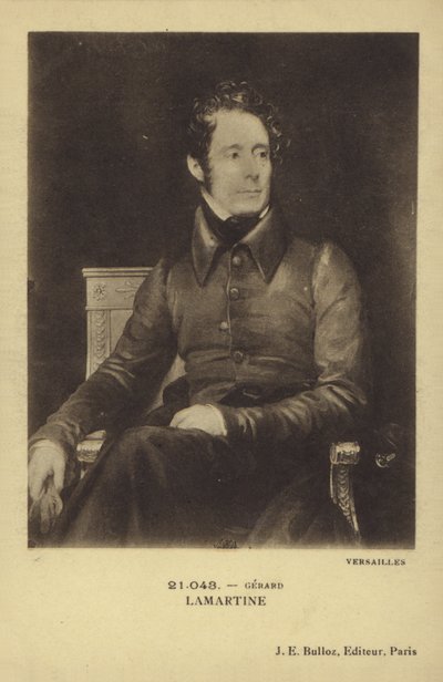 Alphonse de Lamartine od French School