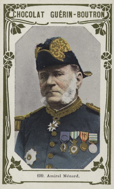 Amiral Menard (barevná fotografie) od French School