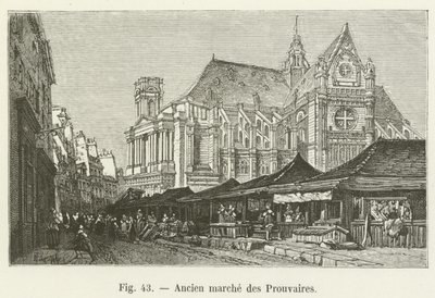 Bývalý trh Prouvaires od French School