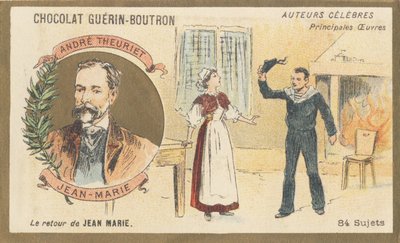 André Theuriet (1833-1907), francouzský básník, prozaik a dramatik, autor dramatu „Jean-Marie“ (1872) od French School