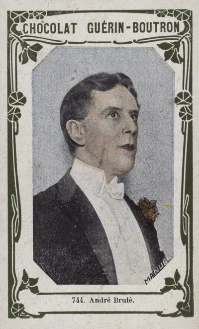 Andre Brule (barevné foto) od French School
