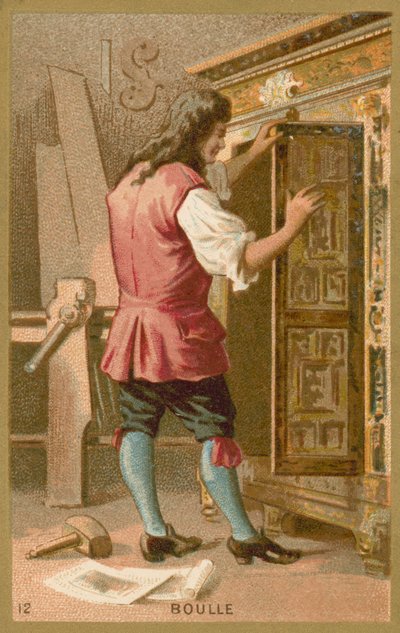 Andre Charles Boulle, francouzský truhlář od French School