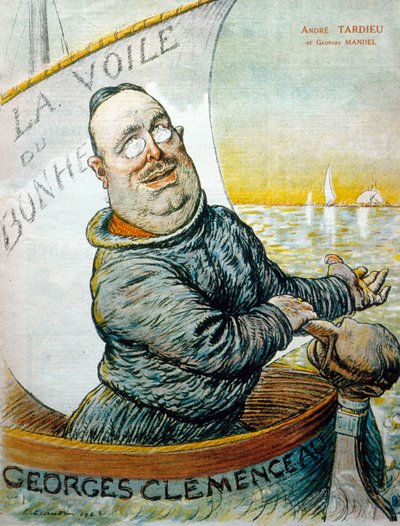 Andre Tardieu (barevné lito) od French School