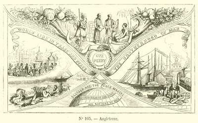 Angleterre (rytina) od French School