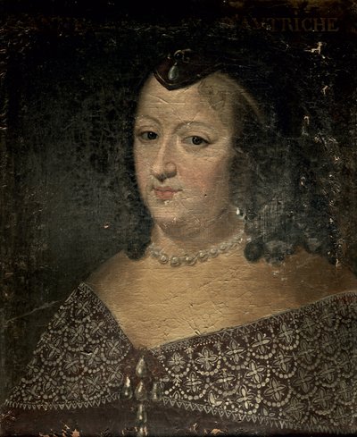 Anna Rakouská (1601-66) od French School