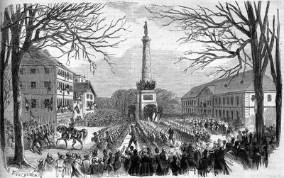 Připojení Savojska k Francii, Chambery, 28. března od French School
