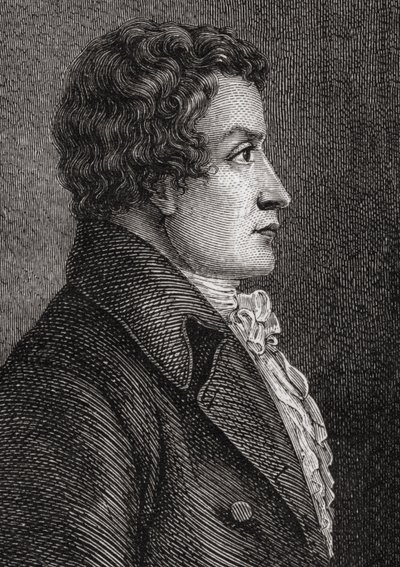 Antoine Christophe Merlin de Thionville, z „Histoire de la Revolution Francaise“ od Louise Blanca (1811-82) od French School